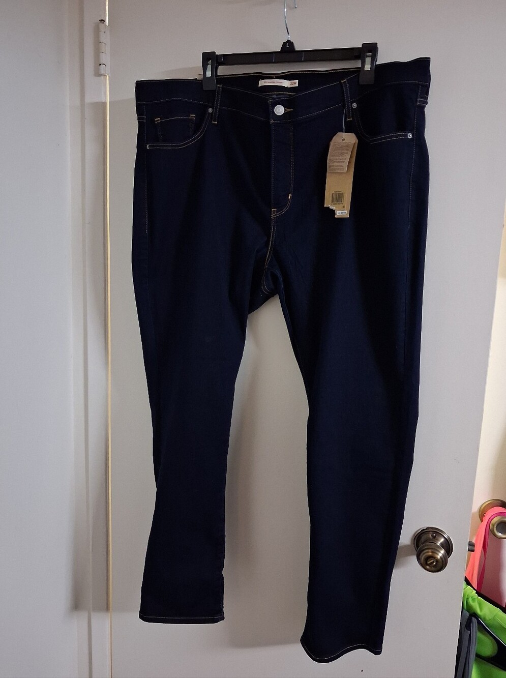 Levis Women's 311 Sgaping Skinny Dark Blue Stretch Jeans
